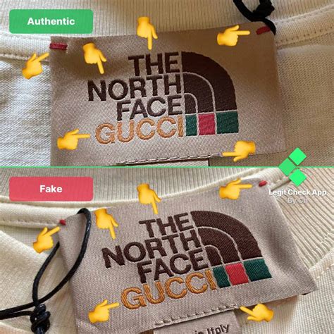 northface gucci fake|gucci north face chapter 3.